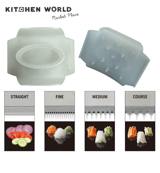 เครื่องหั่นผักและผลไม้แบบญี่ปุ่น KCW NO.64 PT2108-GR สีเขียว_8